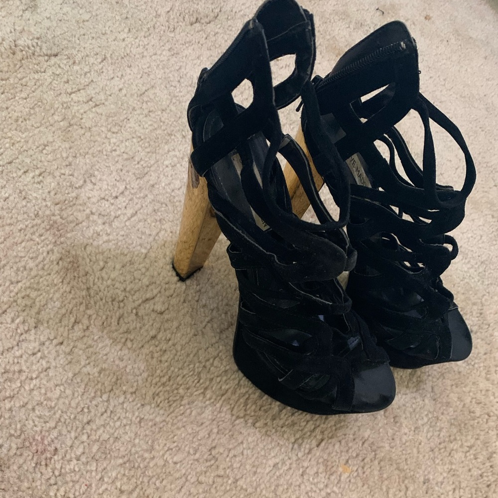 Black Steve Madden heels